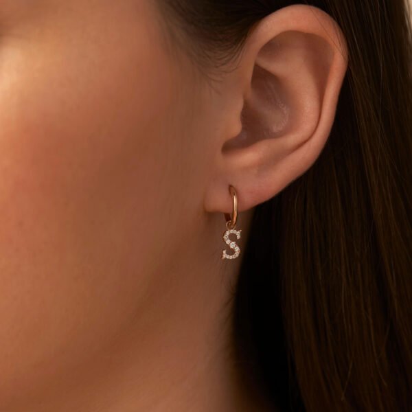 Dangling Diamond Initial Hoops | Foroworld |