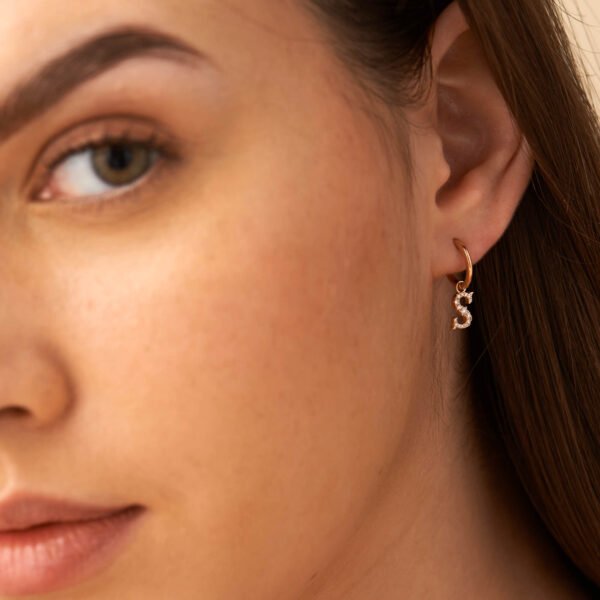 Dangling Diamond Initial Hoops | Foroworld |